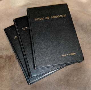 My personal copy of the Three Standard Works
